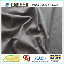 Tissu en tricot à la flanelle en soie 100% polyester